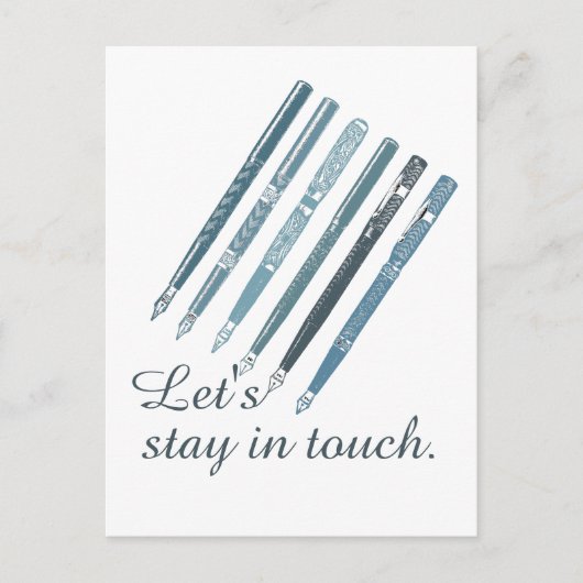 Bewaar persoonlijke vriendschapsillustratie in con briefkaart (Voorkant)