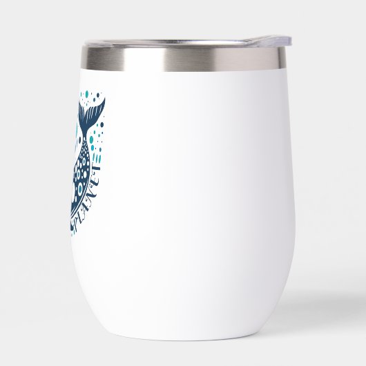 Bewaar Planet Whale-artwork voor eco-bewustzijn (Links)