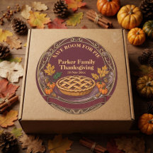Bewaar ruimte voor de taart Gezins Thanksgiving-bi
