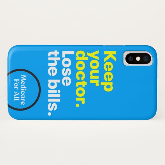 Bewaar uw arts. Verlies de rekeningen. GENEESMIDDE Case-Mate iPhone Case (Achterkant (horizontaal))