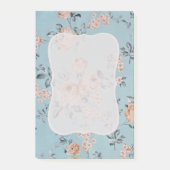 Bewaarbloemen - Post-it® notes 4"x6" (Voorkant)