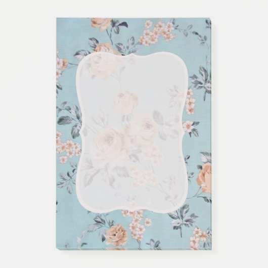 Bewaarbloemen - Post-it® notes 4"x6" (Voorkant)