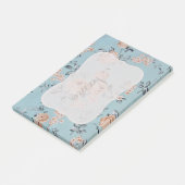 Bewaarbloemen - Post-it® notes 4"x6" (Schuin)