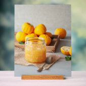 Bewaard voedsel gemaakt met yuja acryl bord (Neutraal)