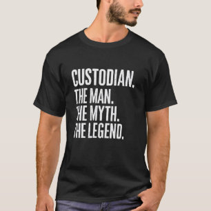 Bewaarder Het Man De mythe De legende Grappige Man T-shirt