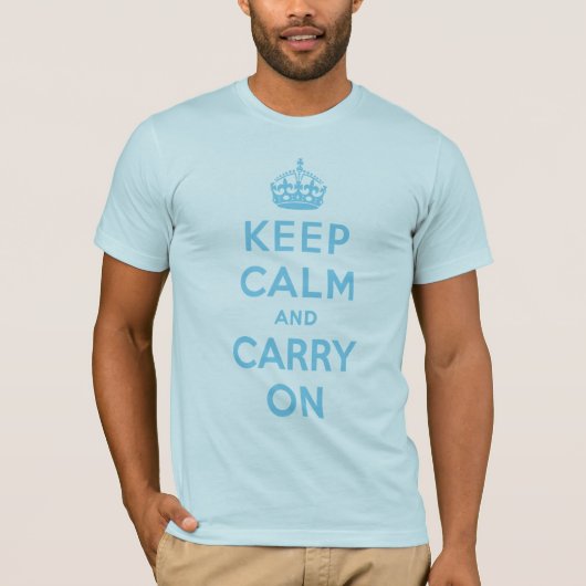 bewaarder_kalm_trans_blue_10x10 t-shirt (Voorkant)