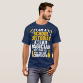 Bewaarder Kostuum Verzorger Kleding School T-shirt (Voorkant volledig)
