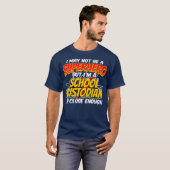 Bewaarder Super Hero Grappige School Bewaarder T-shirt (Voorkant volledig)