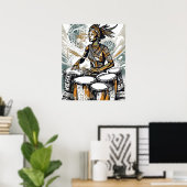 Bewaarder van de Eeuwige Beat Poster (Thuiskantoor)