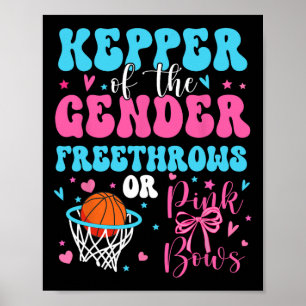 Bewaarder van de geslacht-vrije worpen of roze str poster