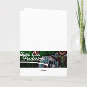 bewaarder van de voskaart kaart (Achterkant)