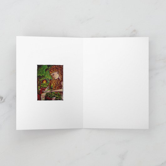 bewaarder van de voskaart kaart (Binnen)