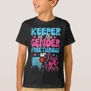 Bewaarder van de vrije worpen voor het onthullen v t-shirt