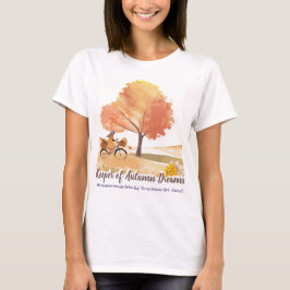 Bewaarder van Herfst Dromen | Aangepast Herfst Cad T-shirt