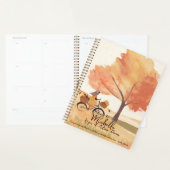 Bewaarder van herfst droombeelden, romantische poë planner (Display)