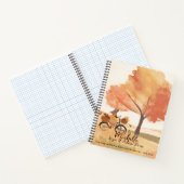 Bewaarder van herfstdromen, romantische poëtische  notitieboek (Binnen)