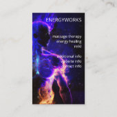 Bewaarder van Licht | Energie Figuur Visitekaartje (Achterkant)