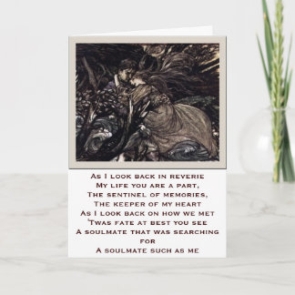 Bewaarder van mijn hart kaart