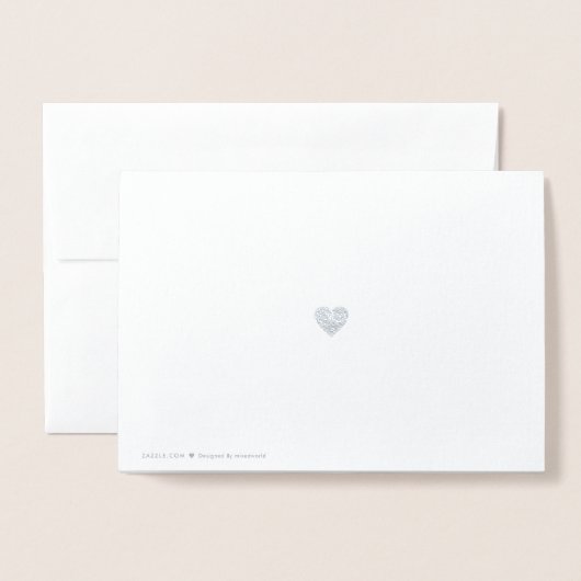 bewaarfoto bruiloft folie kaarten (Met envelop)