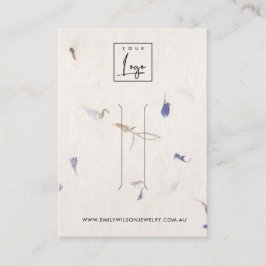 BEWAARKAART VOOR PETALE HANDMADE PAPIER HAIR CLIP- VISITEKAARTJE