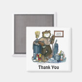 bewaarmagneet magneet (Voorkant / Achterkant)