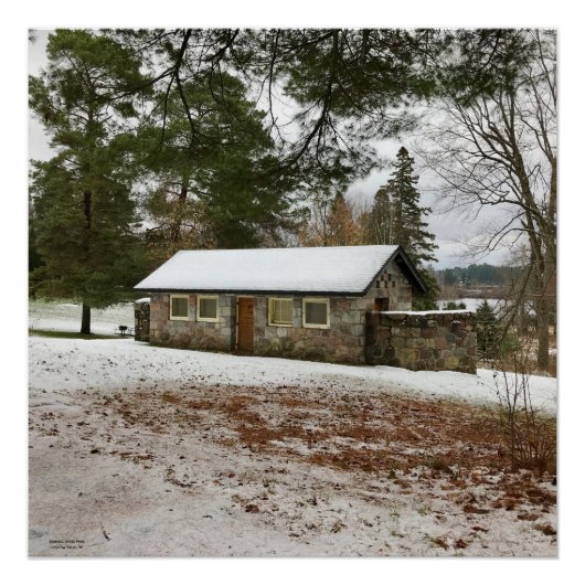 Bewabic State Park, Crystal Herfsten, MI-Poster Perfect Poster (Voorkant)