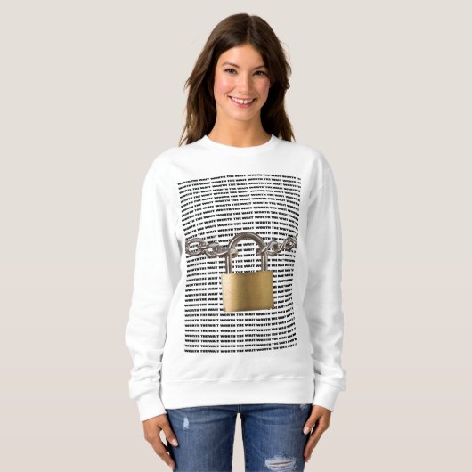 Bewakd/Worth The Wait Long Sleeve Sweatshirt (Voorkant volledig)