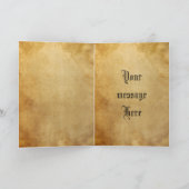 Bewakend het Personaliseerbare Speelgoed Feestdagen Kaart (Binnen)