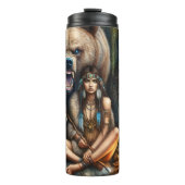 Bewaker Beer, Resolute Vrouw, Wilde Geest. Thermosbeker