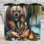 Bewaker Beer, Resolute Vrouw, Wilde Geest. Thermosbeker