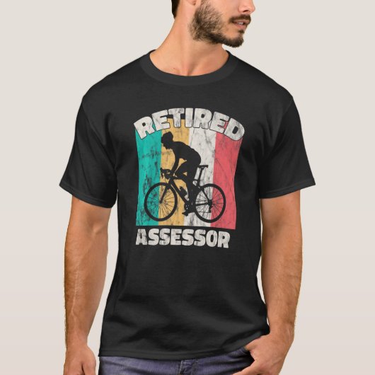 Bewaker bij pensionering t-shirt (Voorkant)
