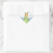 Bewaker Engel Katholieke Religieuze Vleugels Gebed Hart Sticker (Tas)