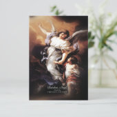 Bewaker Engel met Gebed Informatiekaartje (Staand voorkant)