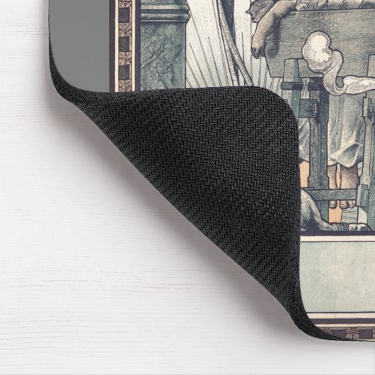 Bewaker engelen met Jezus kind Muismat (Hoek)