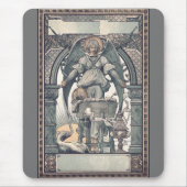 Bewaker engelen met Jezus kind Muismat (Voorkant)