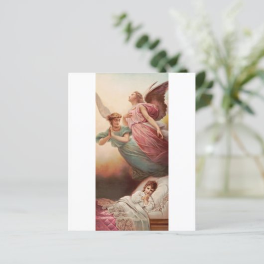 Bewaker engelen met kind (Staand voorkant)