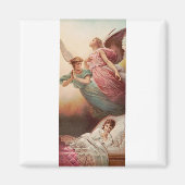 Bewaker engelen met kind magneet (Voorkant)