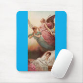 Bewaker engelen met kind muismat (Met muis)