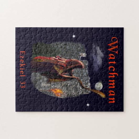 bewaker legpuzzel (Horizontaal)