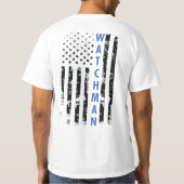 bewaker t-shirt (Achterkant)