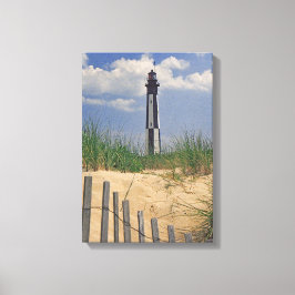 Bewaker van Cape Henry Canvas Print