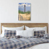 Bewaker van Cape Henry Canvas Print (Insitu (Slaapkamer))