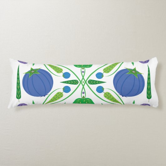 Bewaker van de Blauwbessenboog Pillow Lichaamskussen (Voorkant)