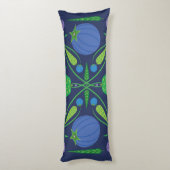Bewaker van de Blauwbessenboog Pillow Lichaamskussen (Achterkant (Verticaal))