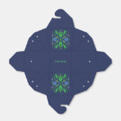 Bewaker van de bosbessen bedankdoosjes (Uitgevouwen)