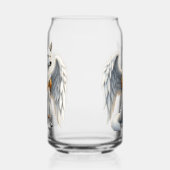 Bewaker van de Dageraad – De Witgevleugelde Wolf. Blikvorm Glas (Links)