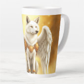 Bewaker van de Dageraad – De Witgevleugelde Wolf. Latte Mok (Rechterhoek)