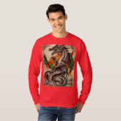 Bewaker van de Emerald Flame T-shirt (Voorkant volledig)