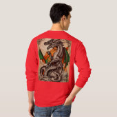 Bewaker van de Emerald Flame T-shirt (Achterkant volledig)