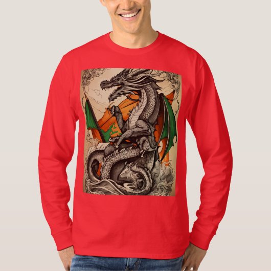 Bewaker van de Emerald Flame T-shirt (Voorkant)
